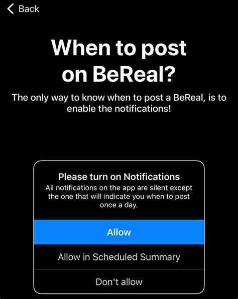 bereal not sending notification|BeReal Blues: A Step